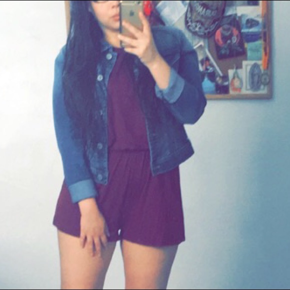 Wet Seal Dresses & Skirts - Burgundy romper